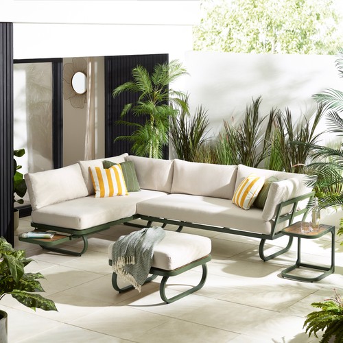 Capri green metal cream - capri,