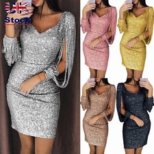 Sexy Tassels Dress Sequins