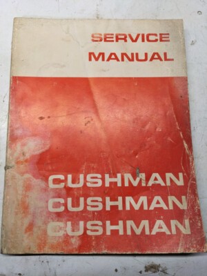 Cushman scooter service - scooter,