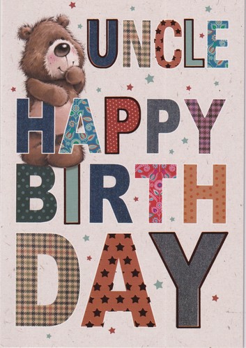 Uncle happy birthday greeting - uncle,