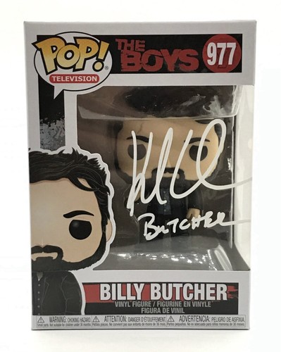 Butcher funko pop signed - butcher, by