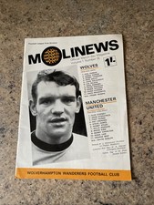 1969 WOLVES V MANCHESTER MAN
