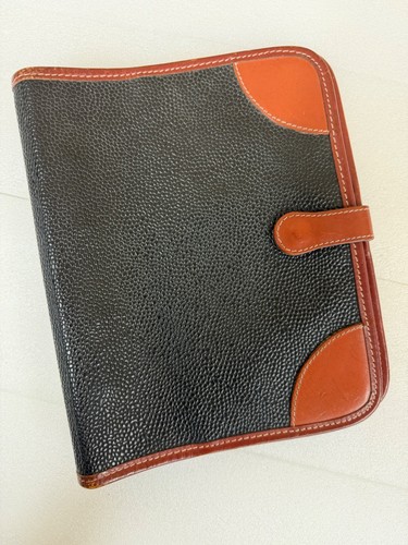 Vintage mulberry large - large, filofax