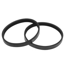 2x 4PJ240 Drive Belt for Mac Allister 900W MSBS900 Belt Sander Rubber Belt Black