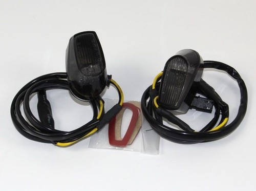 Black led fairing turn - black,