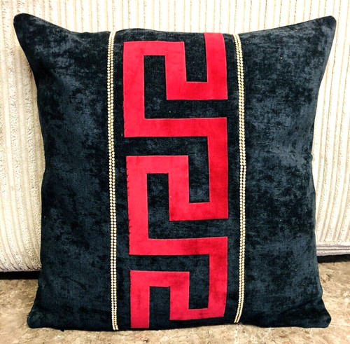 Black red greek - greek, border/keys