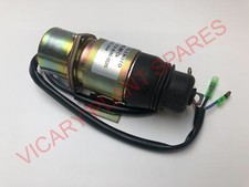 ENGINE STOP SOLENOID JCB Part No. 716/30097 - JS EXCAVATOR, JS130, JS200, ZP