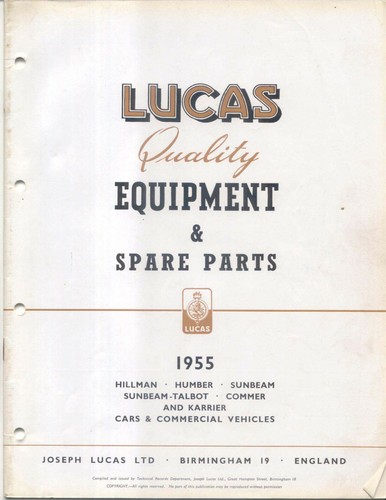 Rootes hillman humber sunbeam - rootes,