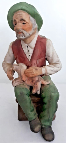 Old man with - old,