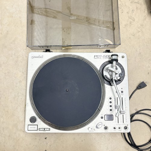 Gemini pdt 6000 turntable - dj,