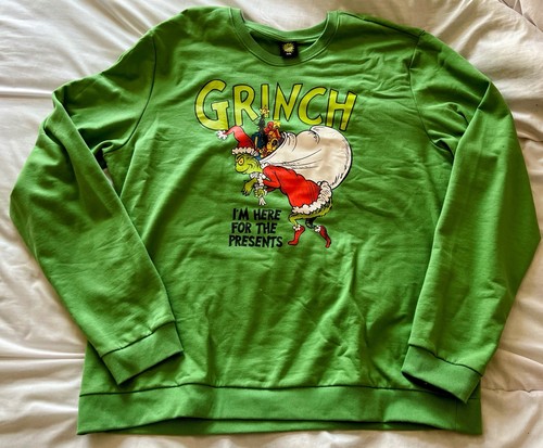 The grinch green 3xl christmas - the,