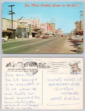 s27354 Main Street 1950s 1960s