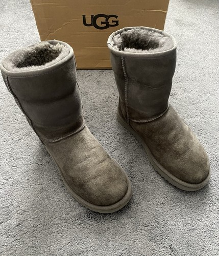 Womens grey mid - length, ugg