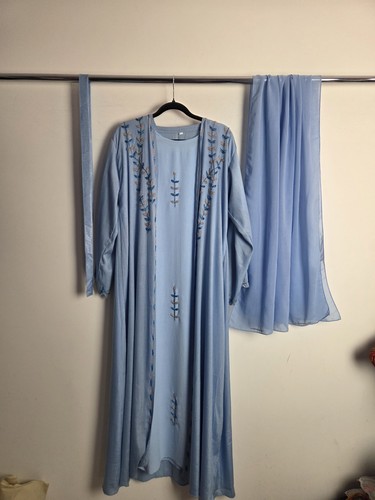 Ladies piece kimono abaya - piece,