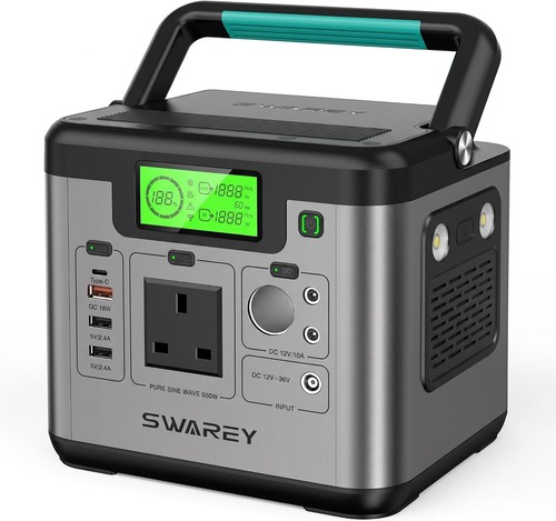 Swarey portable power station - power,