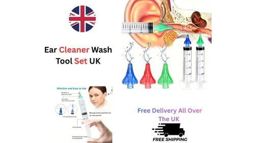 Ear wax removal syringe - ear, kit