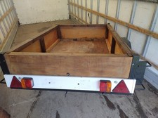 6' x 4' Wooden Trailer. Excellent Condition for Collection Only