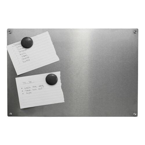 Magnetic notice board steel - board, a3