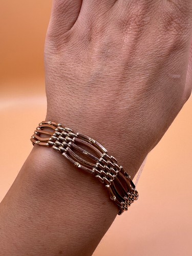Pre owned 9ct rose gold - gold, fancy