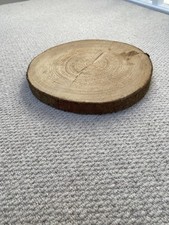 10 Wooden Log Slices Centre Pieces 30-35cm Perfect For Wedding Display 3cm thick