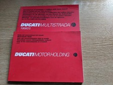Ducati Multistrada 1100DS Side Pannier Manual/World Dealer Guide