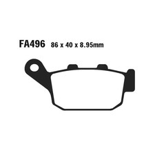 EBC PAIR OF BRAKE PADS V for