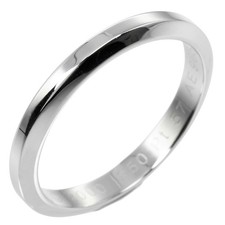 Cartier Declaration Ring, Size 16.5, 3mm Model, Pt950 Platinum, CARTIER, Approx.