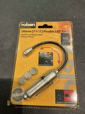 Rolson 190mm LED Flexible Torch