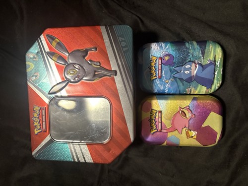 Pokémon tins collector lot - tins,