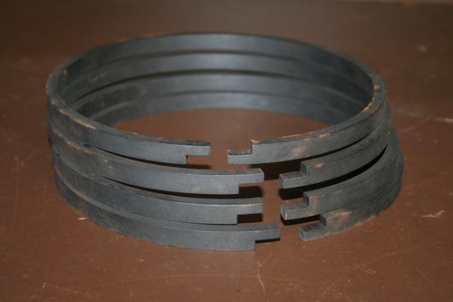 Piston ring step cut - ring,