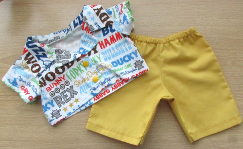 Teddy bear toy story s - bear, pj's