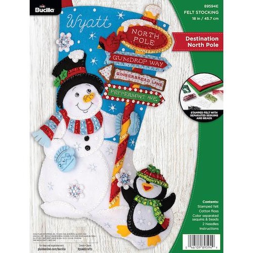 Bucilla felt christmas - bucilla,