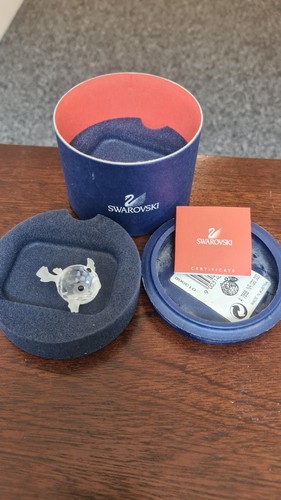 Swarovski crystal blowfish - crystal,