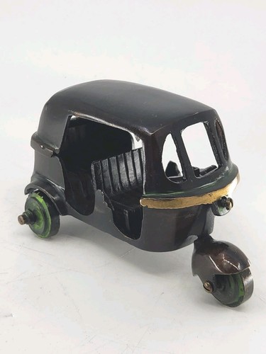 Brass auto rickshaw - rickshaw, passenger
