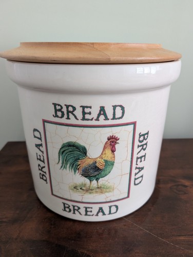 Vintage bread bin - , farmhouse