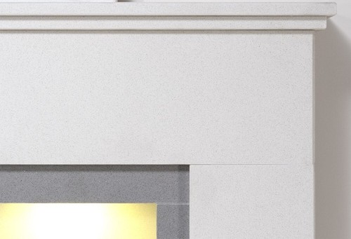 White marble stone - stone, grey