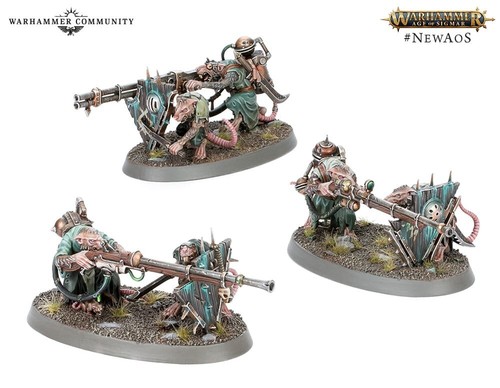 Warplock jezzails skaven - jezzails,