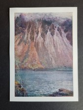 Antique 1908 print - Wast