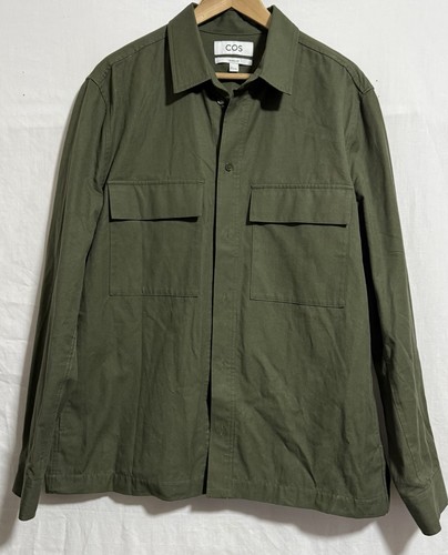 Cos dark olive green collared - cos,