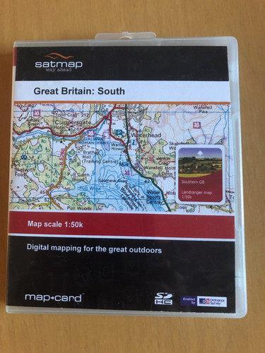 Satmap map cards 50k os - 1:50k,