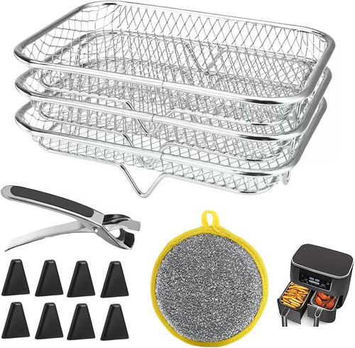 Layer air fryer rack for - fryer,