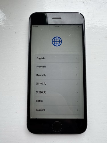 Apple iphone space grey - 6s,