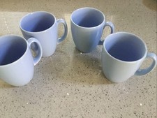 Corelle Stoneware Coffee Mugs X4