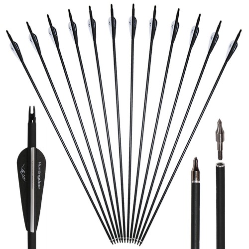 12x carbon arrows inches - arrows,