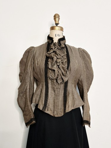1890s victorian bodice blouse - victorian,
