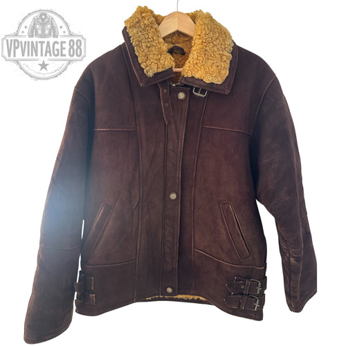 Vintage aviator bomber - b-3,