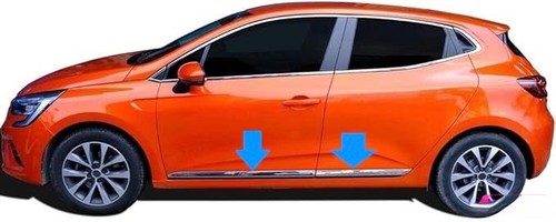 Chrome side door molding trim - side,