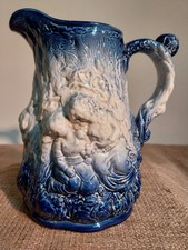 Beautiful Burleigh ironstone Staffordshire pitcher/jug