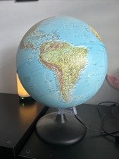 Exerz Cable-Free Illuminated World Globe LED Light Up Globe Dia 21CM 25CM 32CM