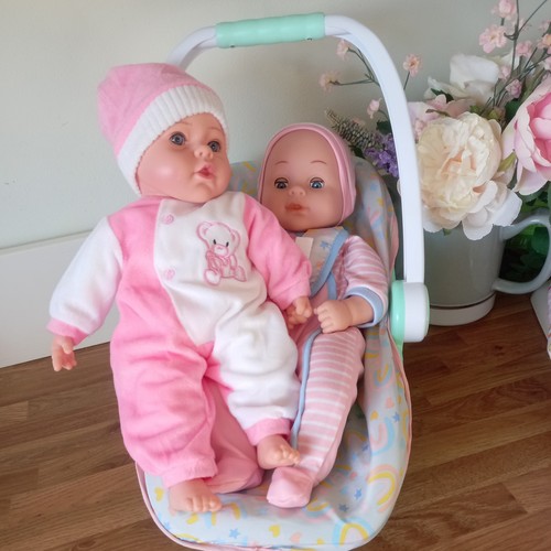 Soft bodied dolls car seat - ,